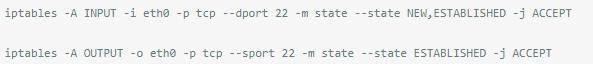 25个常用的Linux Iptables规则
