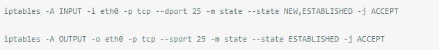 25个常用的Linux Iptables规则