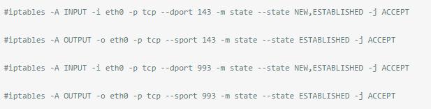 25个常用的Linux Iptables规则